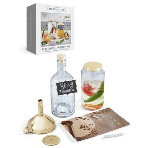 Studio Mercantile Libations Infusion Kit - Handcraft Flavored Spirits - New - Picture 1 of 10